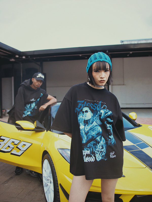 Camiseta Blessd Pitbull