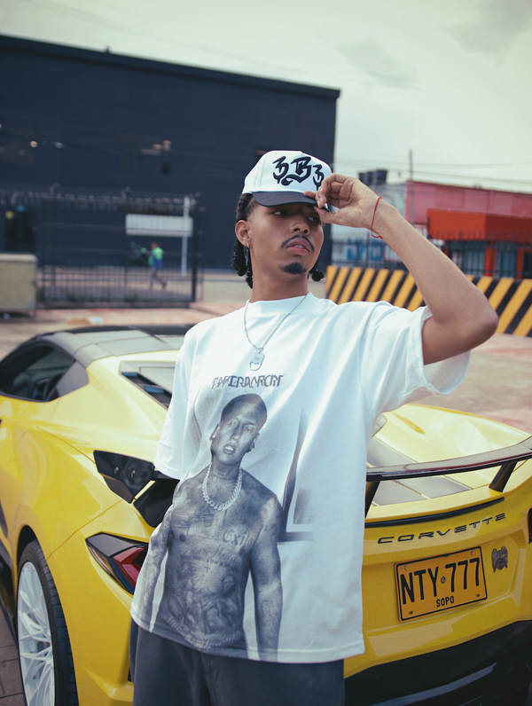 Camiseta Siempre Blessd Gris