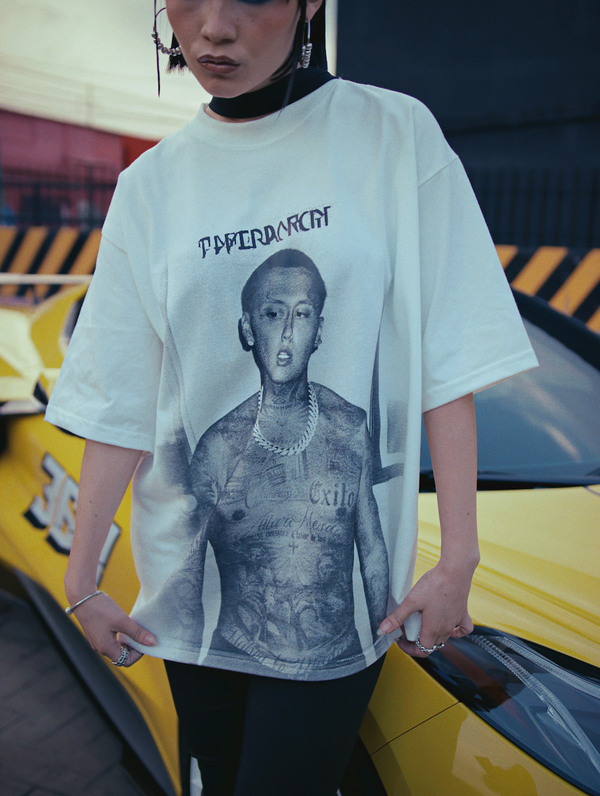 Camiseta Siempre Blessd Gris