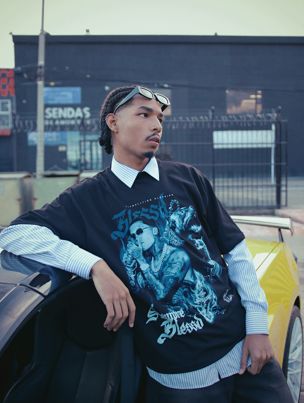 Camiseta Blessd Pitbull