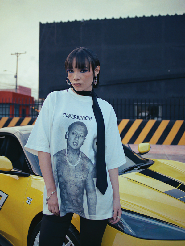 Camiseta Siempre Blessd Gris