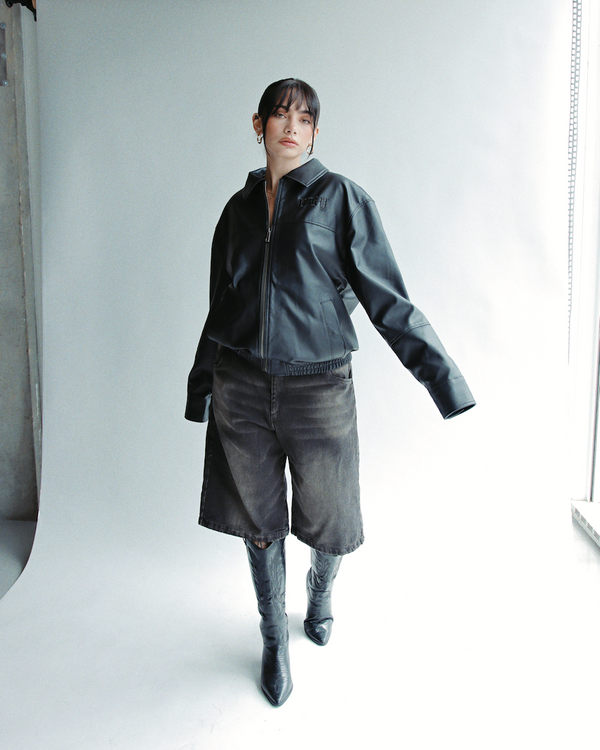 Colombian Super Star Chaqueta Negra Mujer