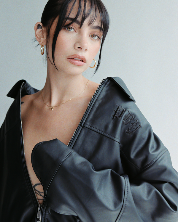 Colombian Super Star Chaqueta Negra Mujer