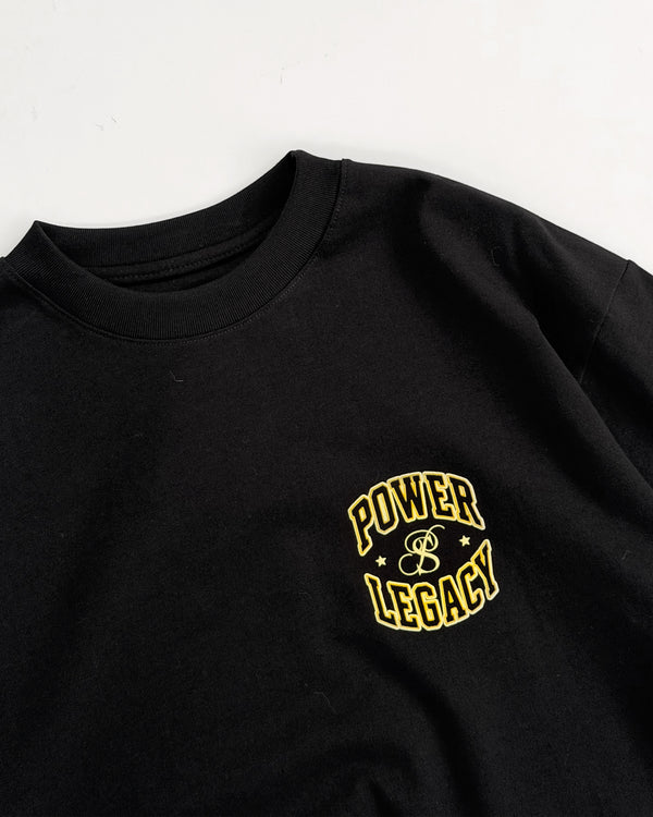 CAMISETA NEGRA POWER LEGACY