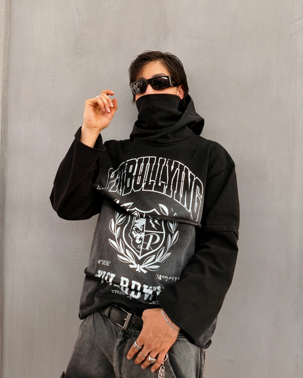 HOODIE LAYERS MASK PITBULLYING