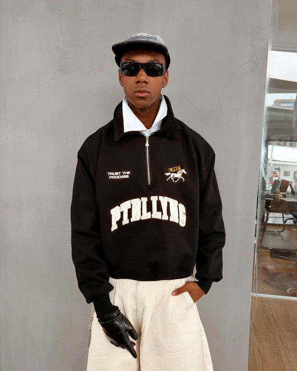 PULLOVER SIN MIRAR A LOS LADOS NEGRO