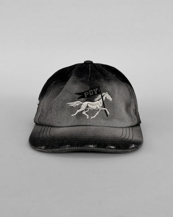 GORRA DENIM CABALLO VINTAGE