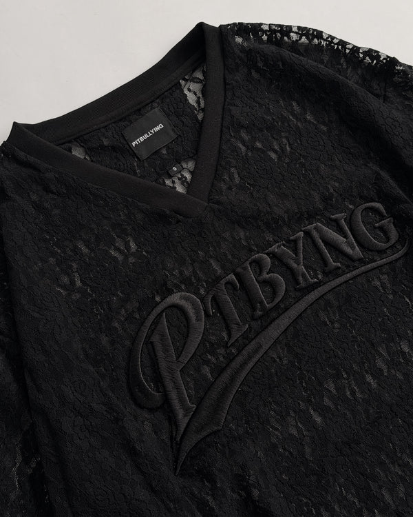 JERSEY ENCAJE NEGRO