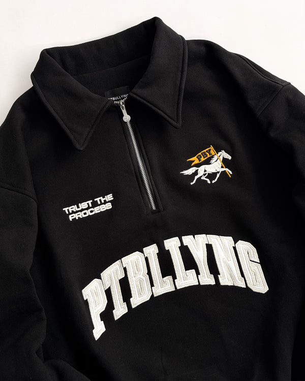 PULLOVER SIN MIRAR A LOS LADOS NEGRO