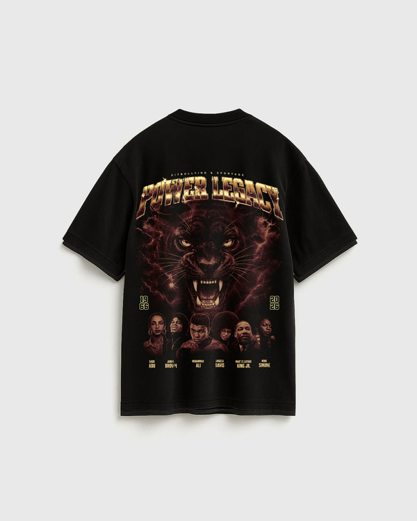 CAMISETA NEGRA POWER LEGACY