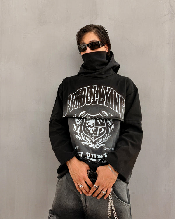 HOODIE LAYERS MASK PITBULLYING