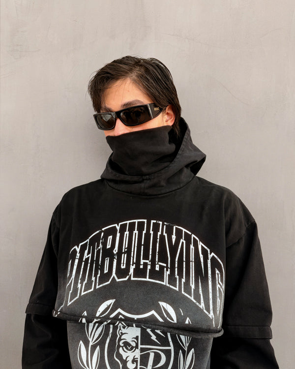 HOODIE LAYERS MASK PITBULLYING