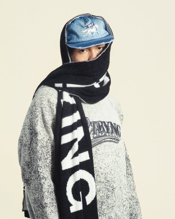 GORRA DENIM CABALLO AZUL
