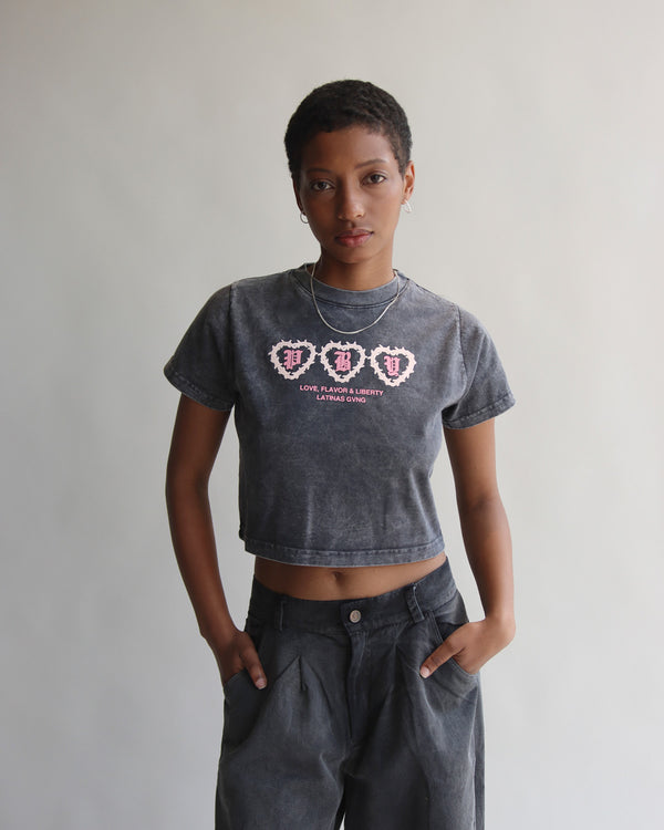 Baby Tee Gris