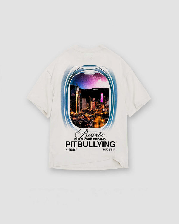 Camiseta Bxgxtx Blanca Pitbullying