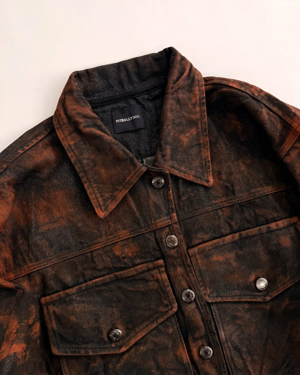 JACKET OXIDO SIN MIRAR A LOS LADOS