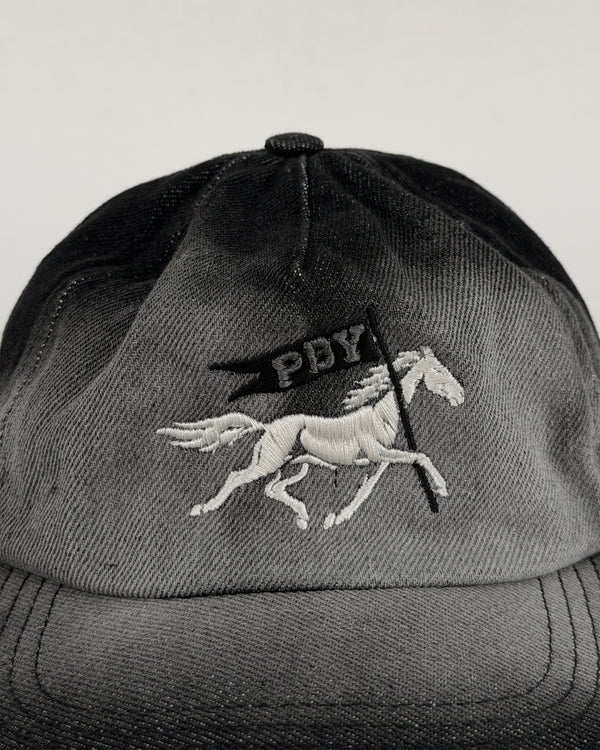 GORRA DENIM CABALLO VINTAGE