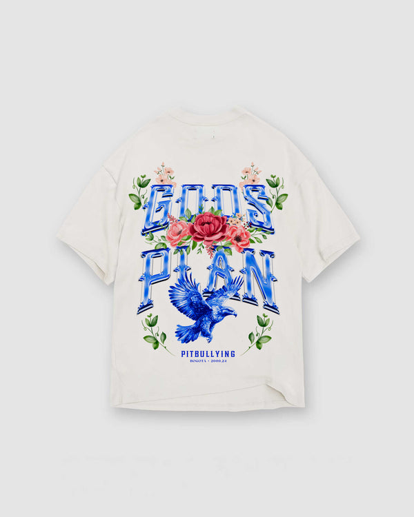 LIBERTY GODSPLAN T-SHIRT CREAM