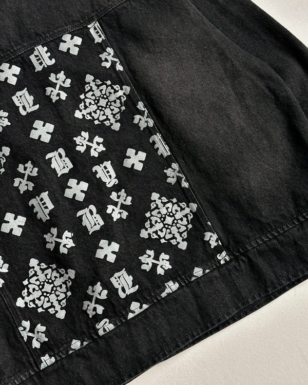 Chaqueta Negro Monograma Pitbullying