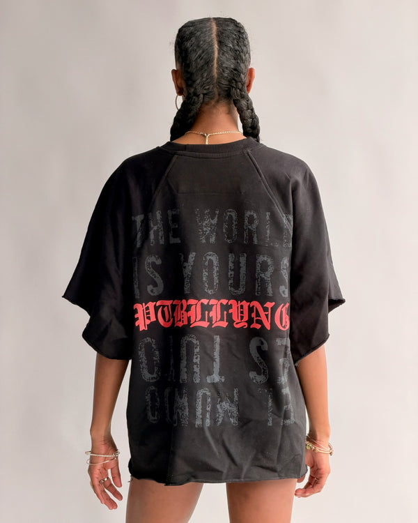 CREWNECK THE WORLD IS YOURS MUJER