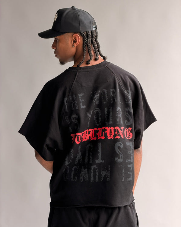 CREW NECK THE WORLD IS YOURS