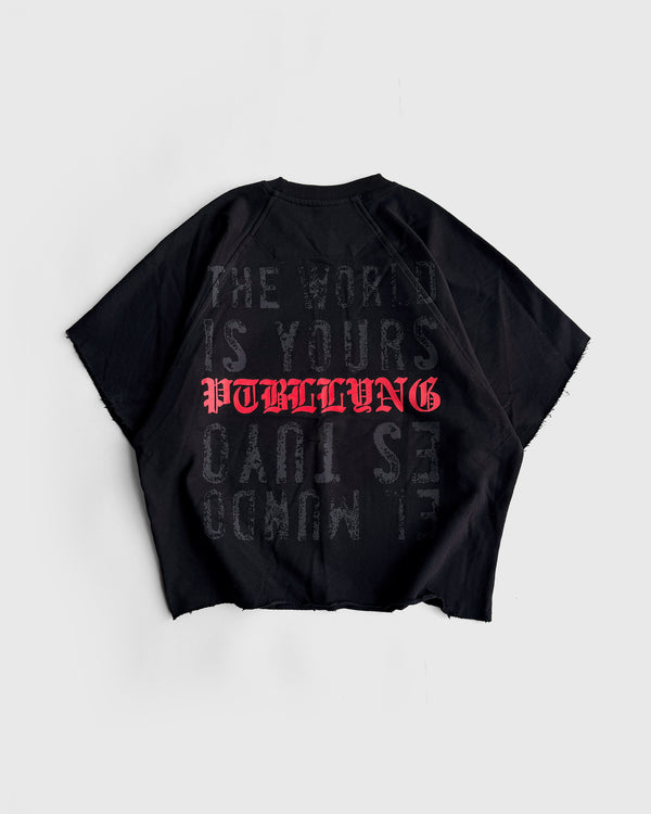 CREW NECK THE WORLD IS YOURS