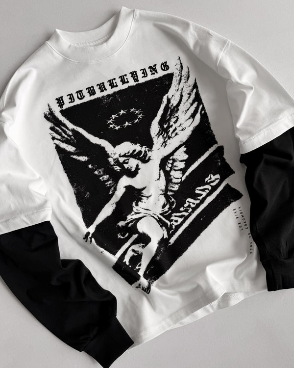 Camibuso Pitbullying Blanco Angel