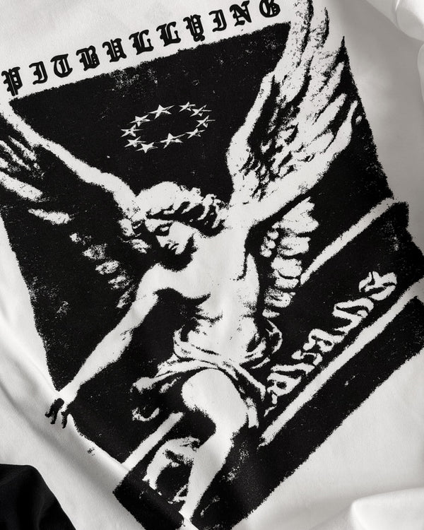 Camibuso Pitbullying Blanco Angel