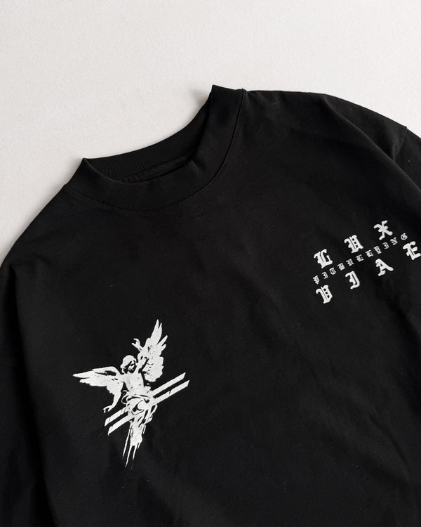 CAMIBUSO OVERSIZE NEGRO LUX VIAE