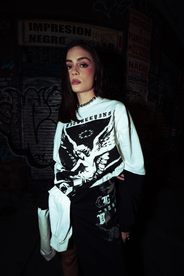 Camibuso Pitbullying Blanco Angel