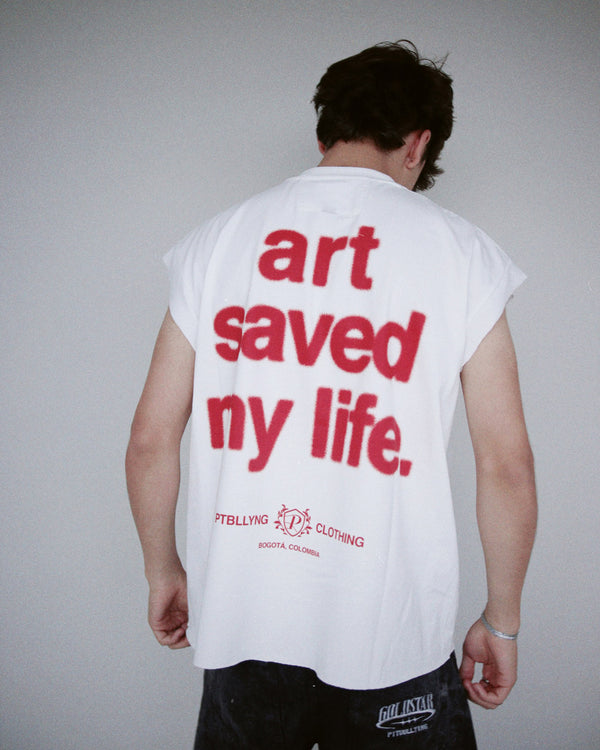 Camiseta art saved my life Pitbullying