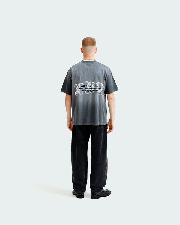Camiseta Básica Gris 30:30
