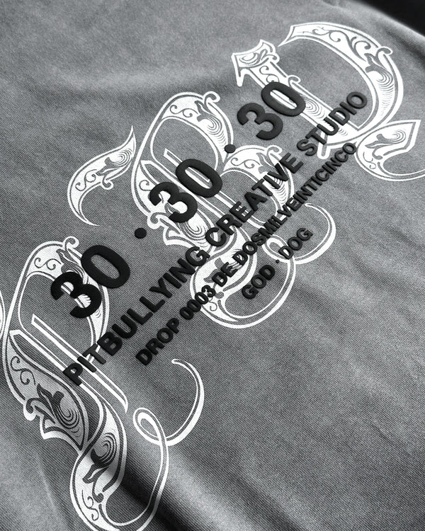 Camiseta Básica Gris 30:30