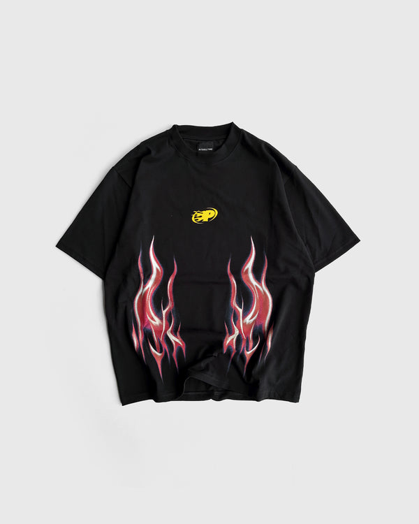 Camiseta Flame Negra