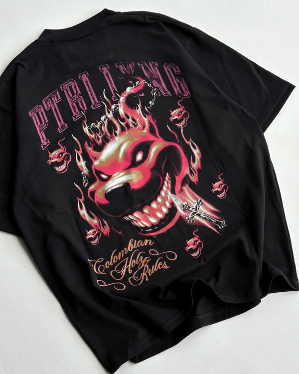 Camiseta Flame Negra