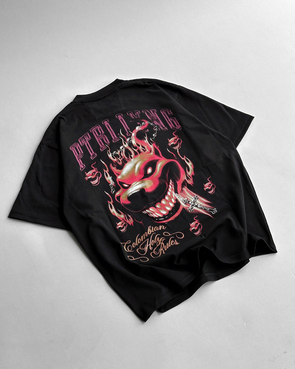 Camiseta Flame Negra