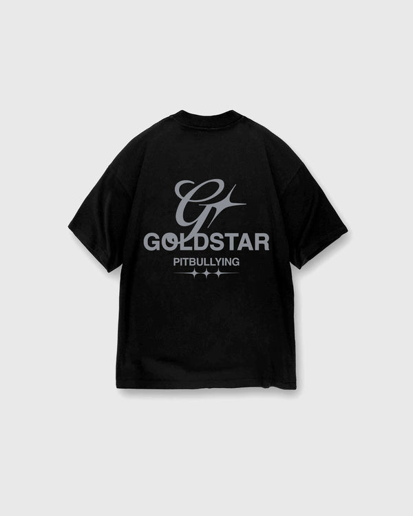 Camiseta GoldStar Negra Básica Pitbullying