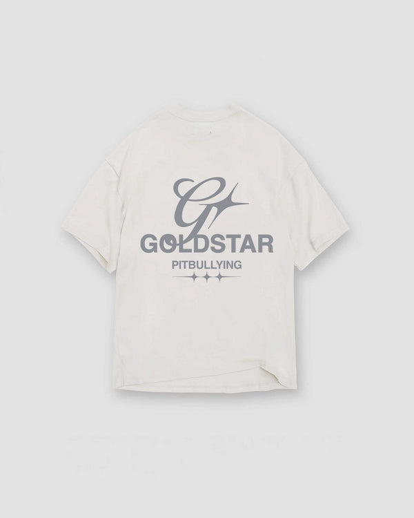 Camiseta GoldStar Blanca Básica Pitbullying