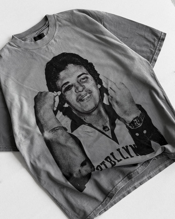 Camiseta Gris Pitbullying Hector Lavoe