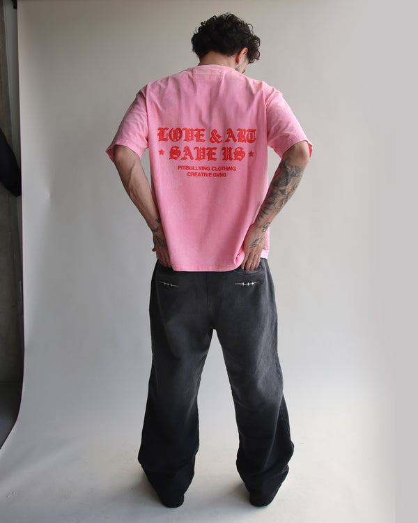 Camiseta Basic Rosa Gang