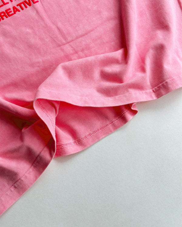 Camiseta Basic Rosa Gang