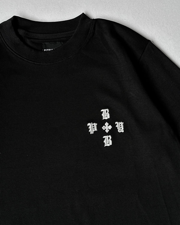 Slimfit Camiseta Negro