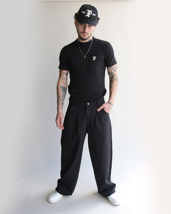 Camiseta Slimfit Negra