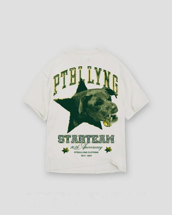 Camiseta Starteam blanca Pitbullying