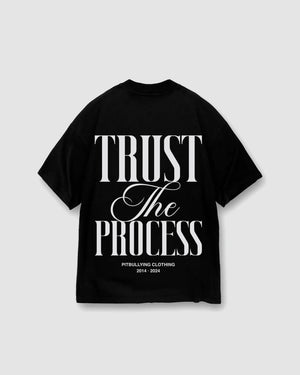 Camiseta Trust the process Negra Pitbullying