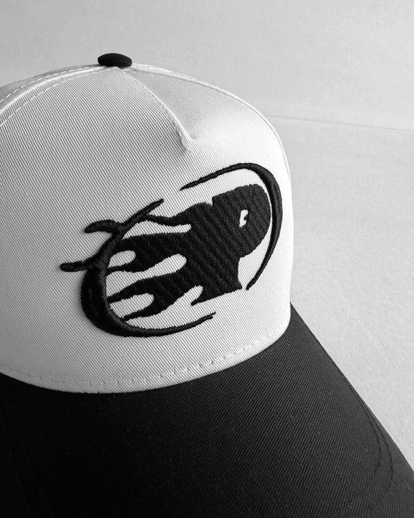 Gorra P Flame Blanca