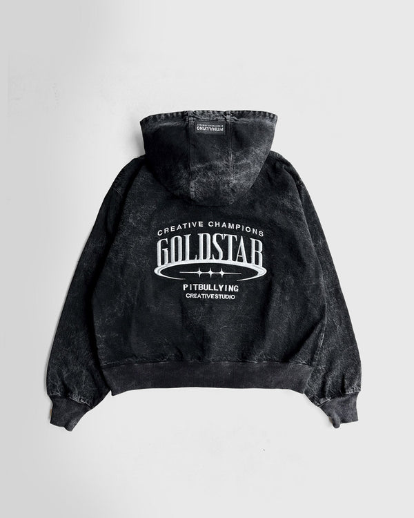 Chaqueta de jean vintage GoldStar Pitbullying