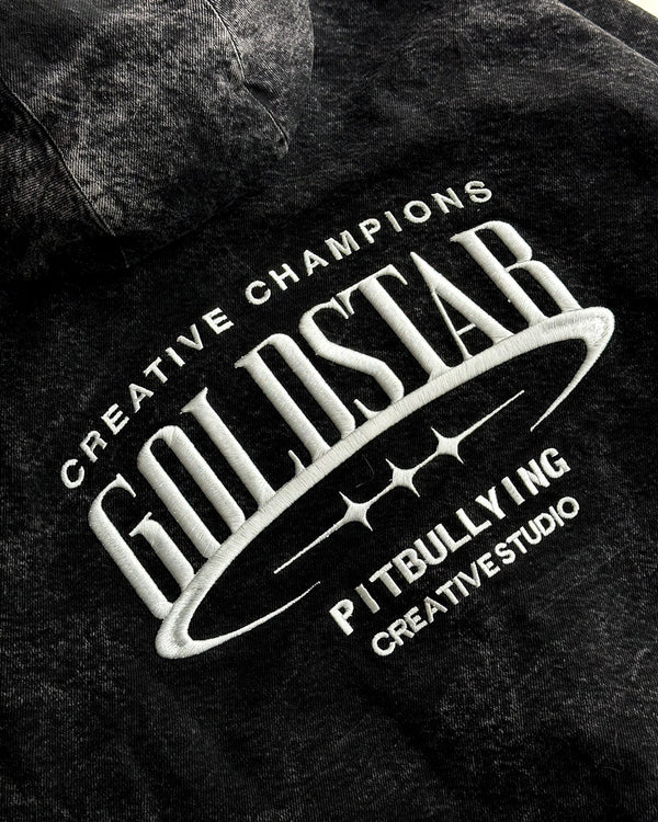 Chaqueta de jean vintage GoldStar Pitbullying