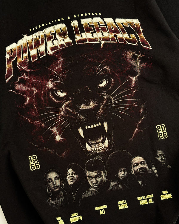 CAMISETA NEGRA POWER LEGACY