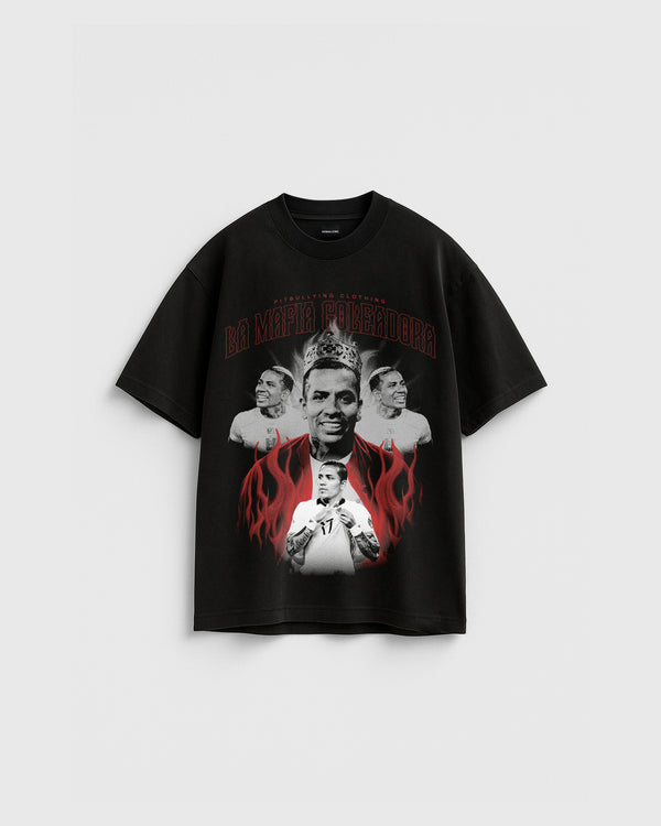 Camiseta La Mafia Goleadora Negro